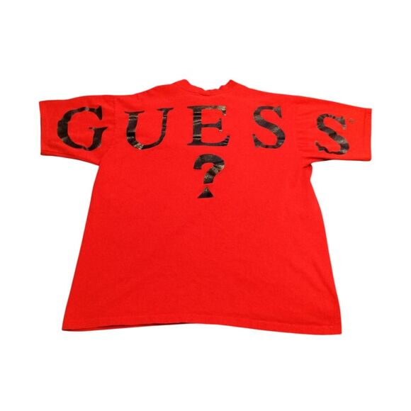 Guess Women's Red T-shirt - Picture 1 of 7